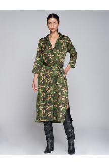 Nela Camo Botancal Dress