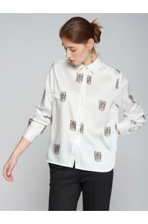 Isabella Tiger Print Blouse