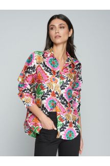 Damask Printed Blouse