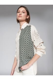 Hot Air Balloon Printed Blouse