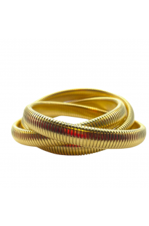 Gold Twisted Cobra Bracelets