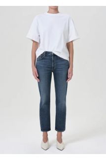 Kye Mid Rise Straight Crop