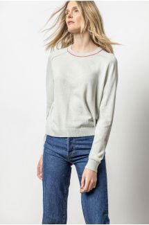 Saddle Sleeve Sweater