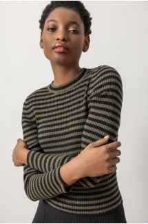 Striped Crewneck Sweater