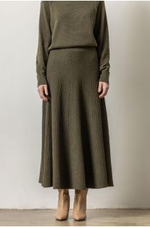 Flared Sweater Skirt