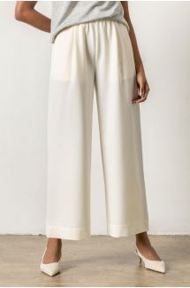 Wide Leg Pull On Pant