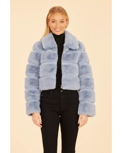 Faux Fur Cropped Jacket