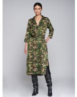 Nela Camo Botancal Dress