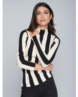 Canale Striped Knit Top