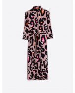 Nela Animal Print Dress