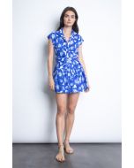 Zelie Print Mini Dress