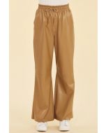 Drawstring Full Leg Pant