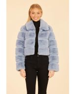 Faux Fur Cropped Jacket