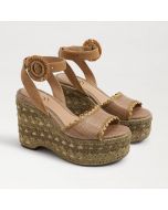 Raffia Platform Sandal