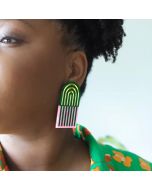 Acrylic Statement Earring