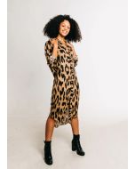 Cheetah Girlfriend Midi Dress