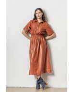 Elastic Waist S/S Dress